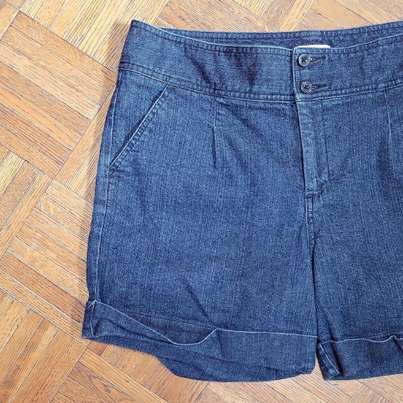 Dockers Dark Blue Jean Shorts for Women Size 12 - Picture 3 of 7